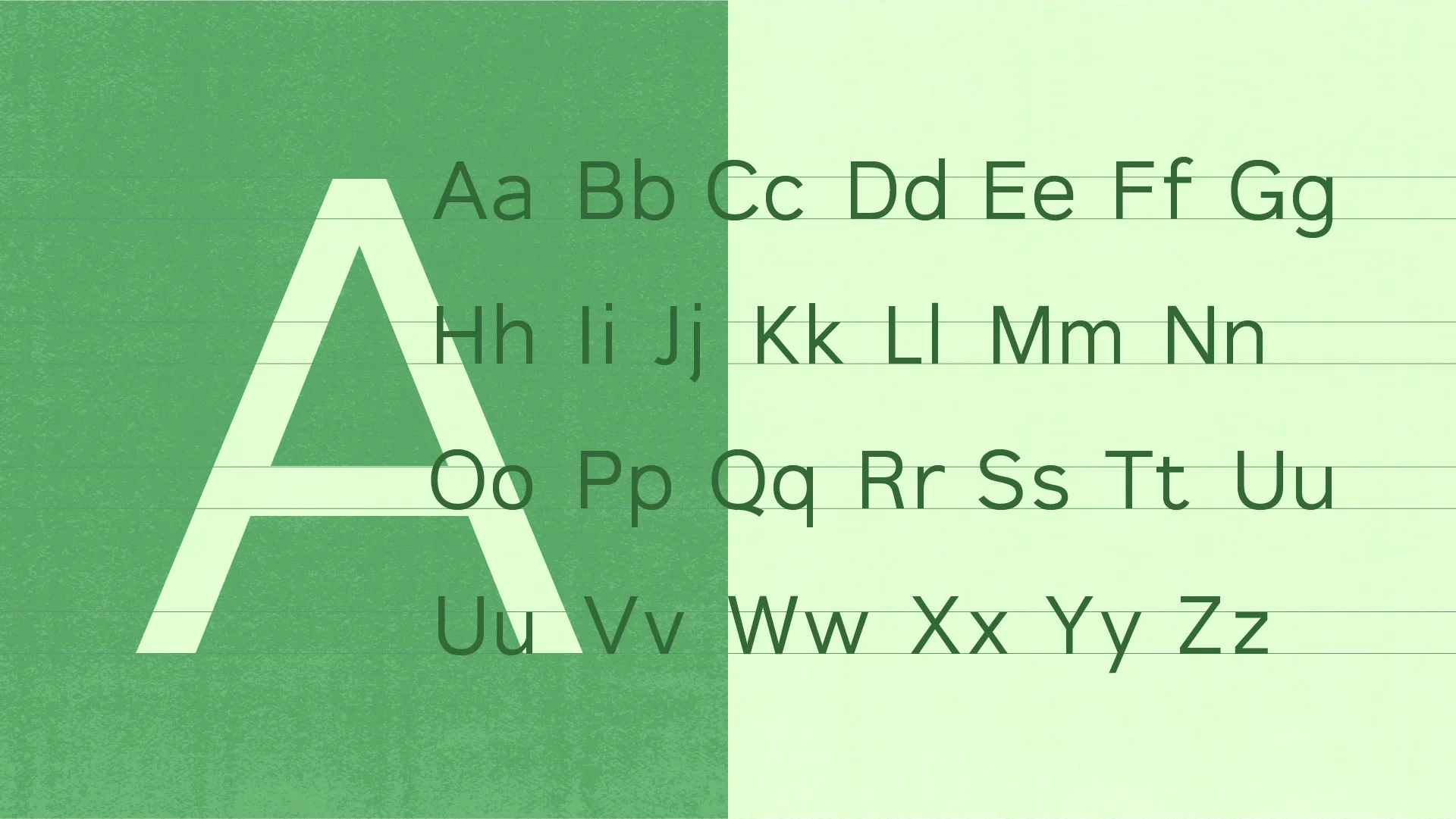Panera typeface specimen