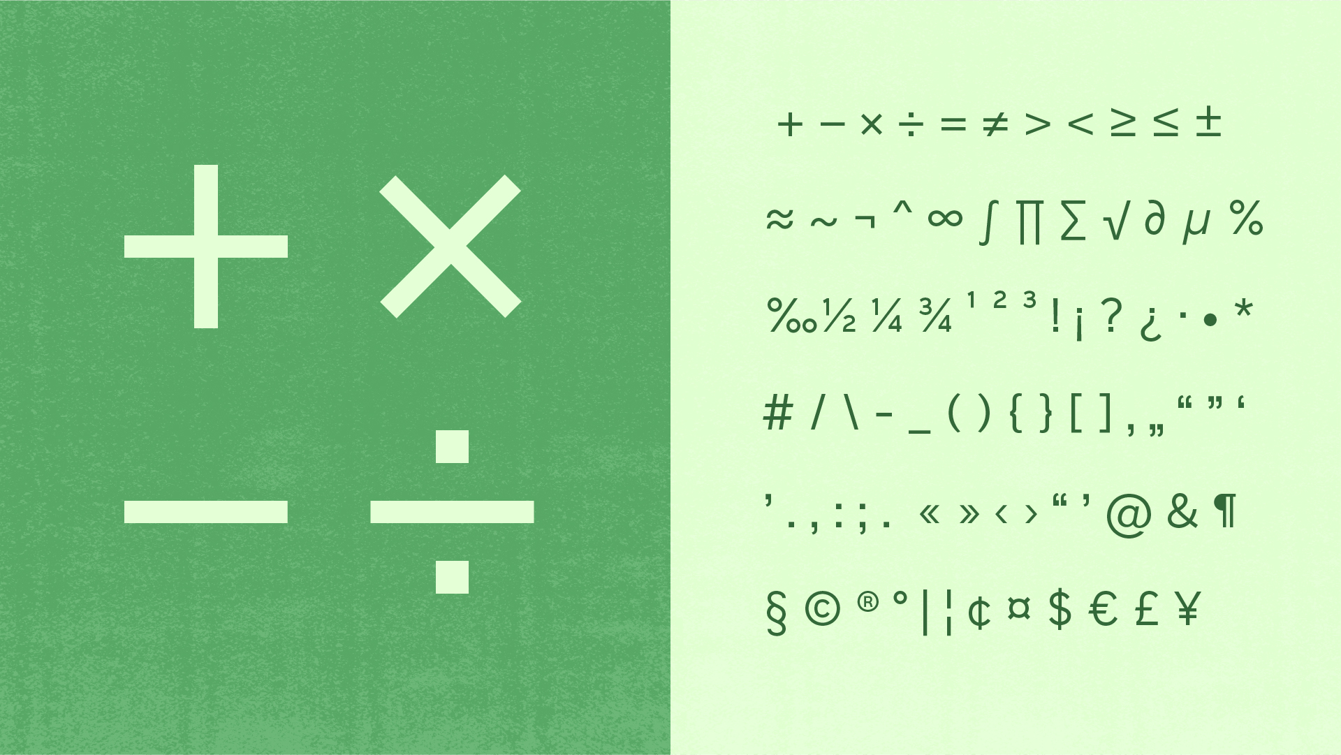 Panera typeface specimen