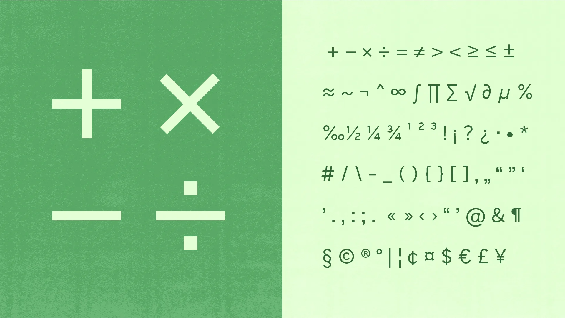 Panera typeface specimen