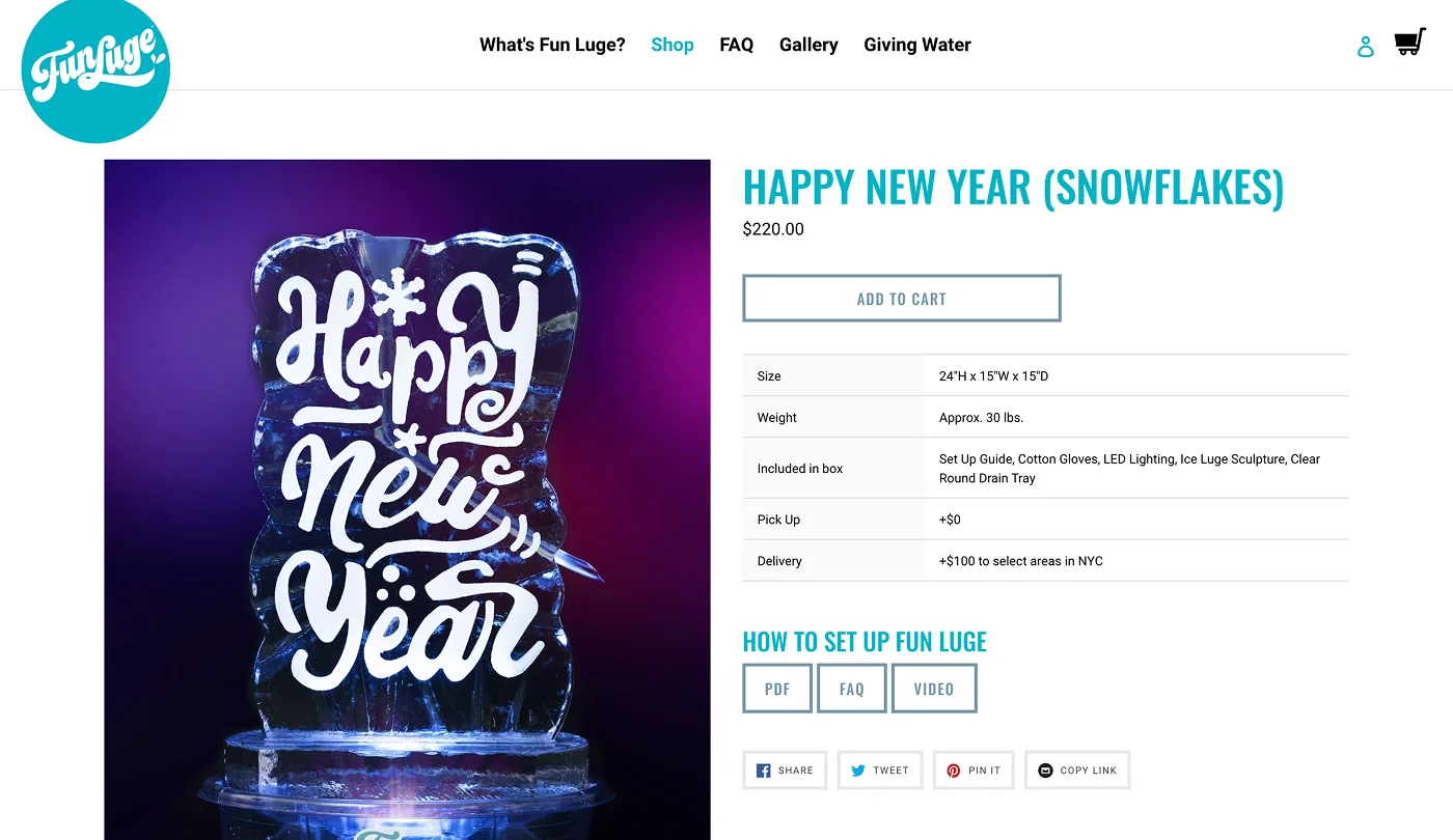 Funluge — Brand Website (E-commerce)